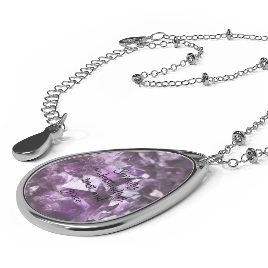 Serenity Oval Necklace