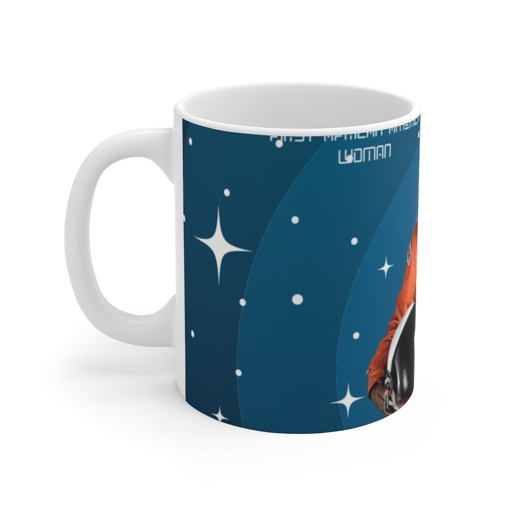 Mae Carol Jemison Black History Ceramic Mug (EU)