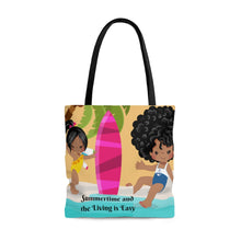 Load image into Gallery viewer, Summertime and the Living is Easy AOP Tote Bag
