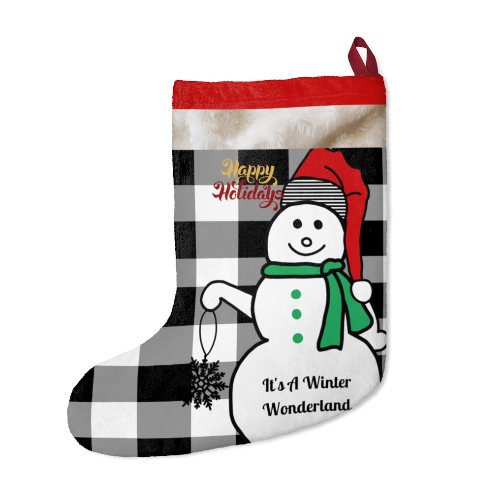 Christmas Stockings Snowman