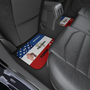 Patriotic Car Mats (2x Rear)