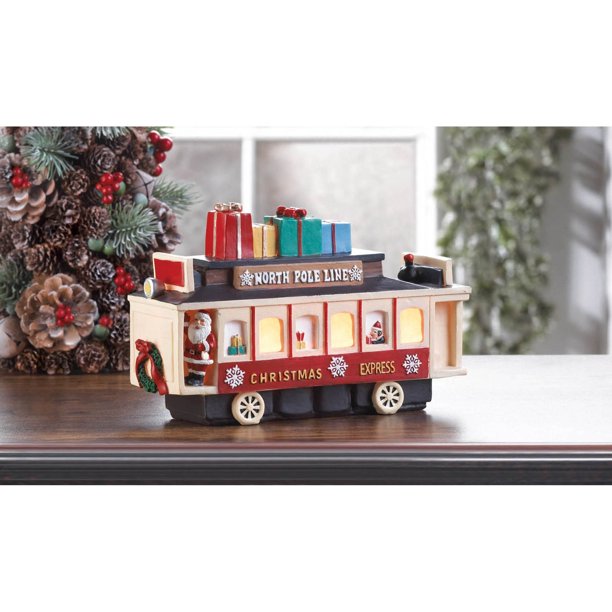 LIGHT UP VINTAGE CHRISTMAS TRAIN