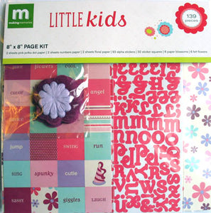 Making Memories Little Kids 8" x 8" Page Kit