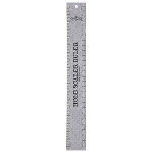 "Sanspec Collection: Plastic Canvas Needlecraft Kit with 7-count Sheets, Needles, and Ruler"- Clear